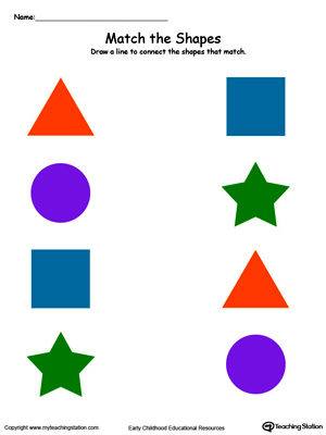 Free Worksheets » Learning Shapes Worksheets - Free Printable ...