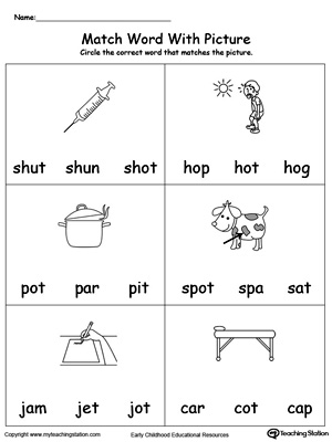 Kindergarten Writing Printable Worksheets | MyTeachingStation.com