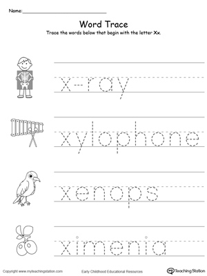 x word pictures for kids x word pictures for kids