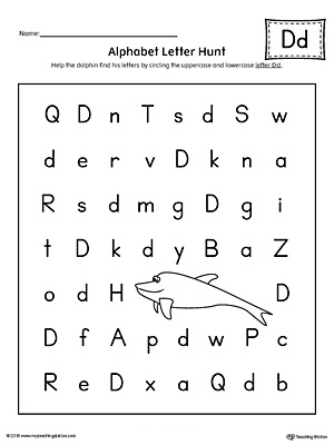 Common Worksheets ยป Letter D Worksheets - Preschool and ...