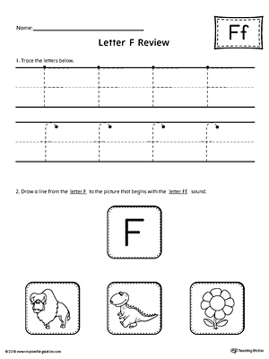 Kindergarten Printable Worksheets | MyTeachingStation.com