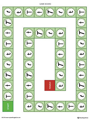 Letter T Puzzle Printable (Color) | MyTeachingStation.com