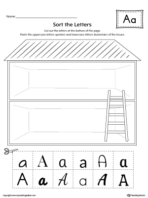 How to Write Lowercase Letter A Printable Poster | MyTeachingStation.com